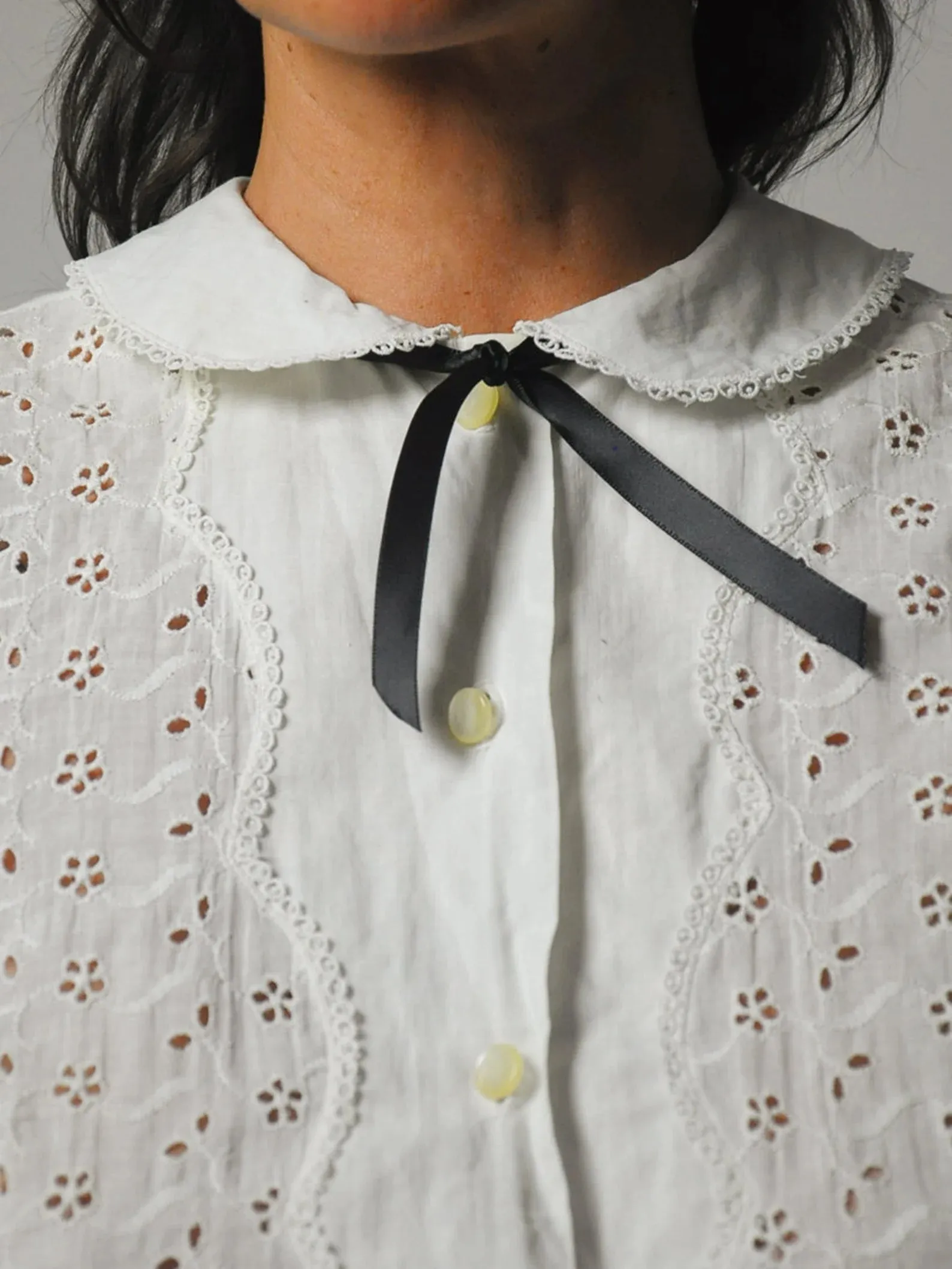 1950's Susanne Eyelet Blouse