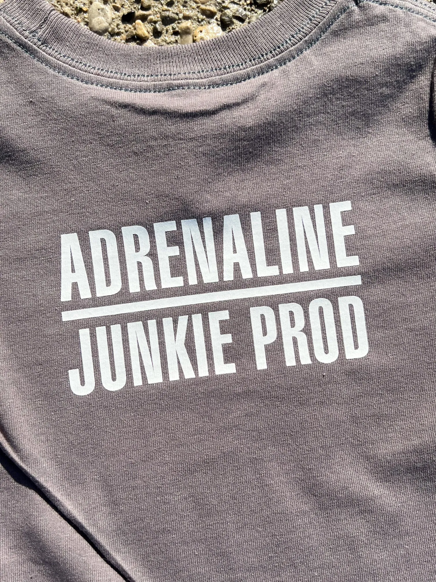 AdrenalineJunkieProd - Kids T-Shirt - Grey