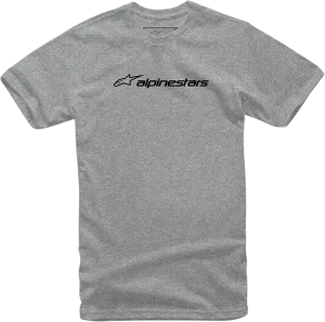 ALPINESTARS Linear Combo T-Shirt - Heather Gray/Black - XL 1213720021126XL