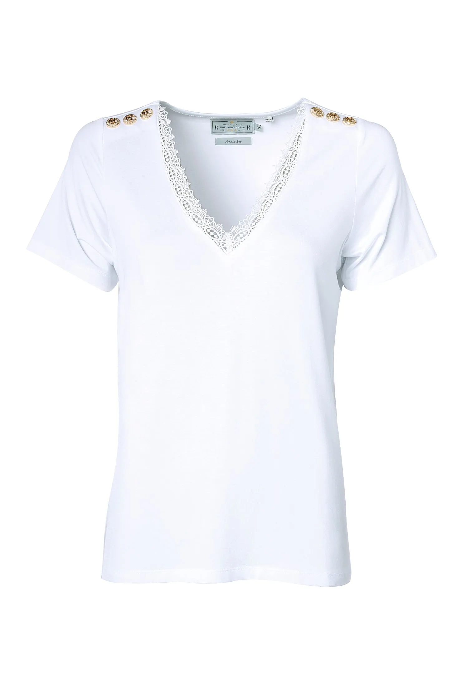 Amelia Tee (White)