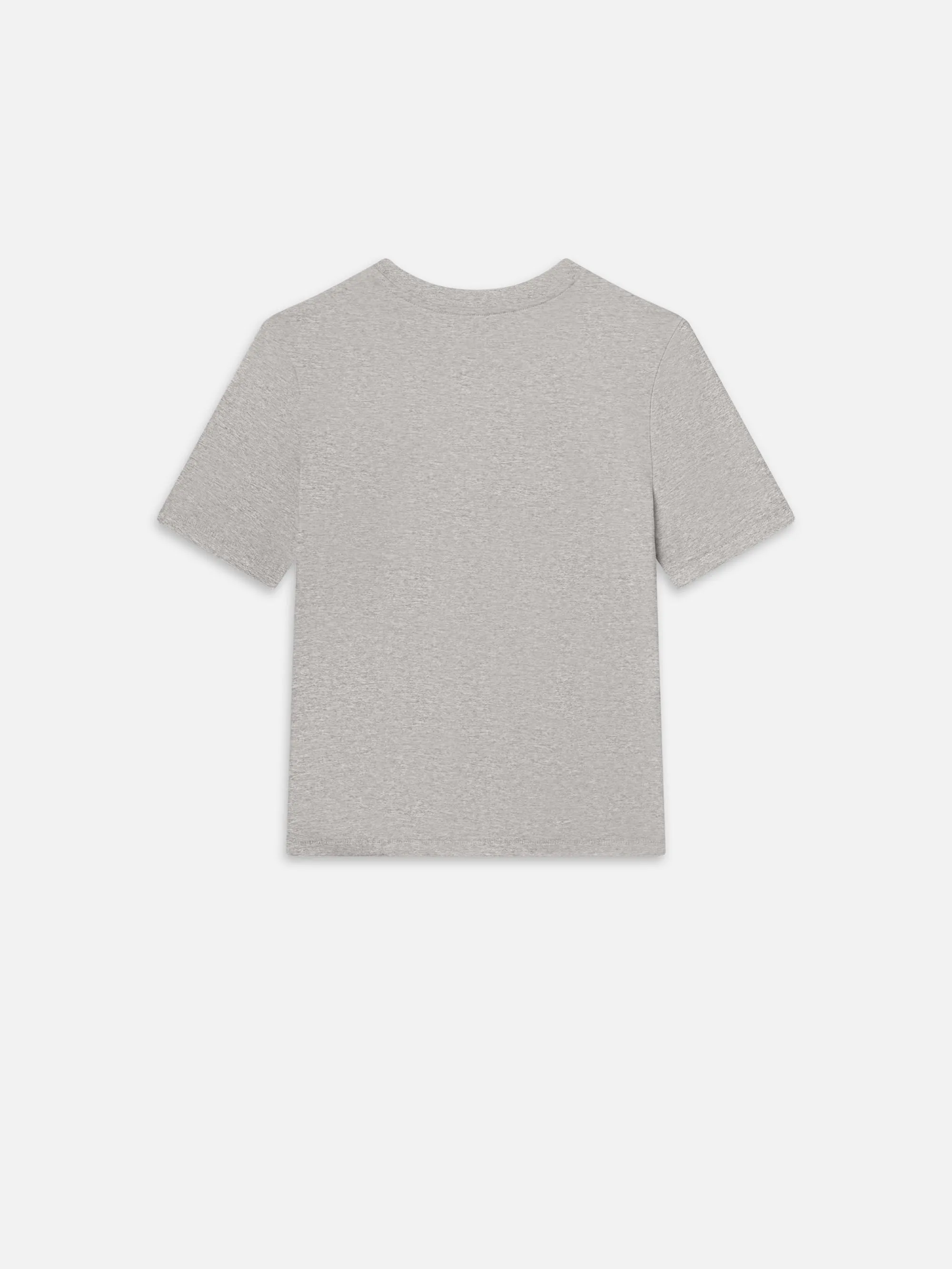 Baby Tee -- Heather Grey