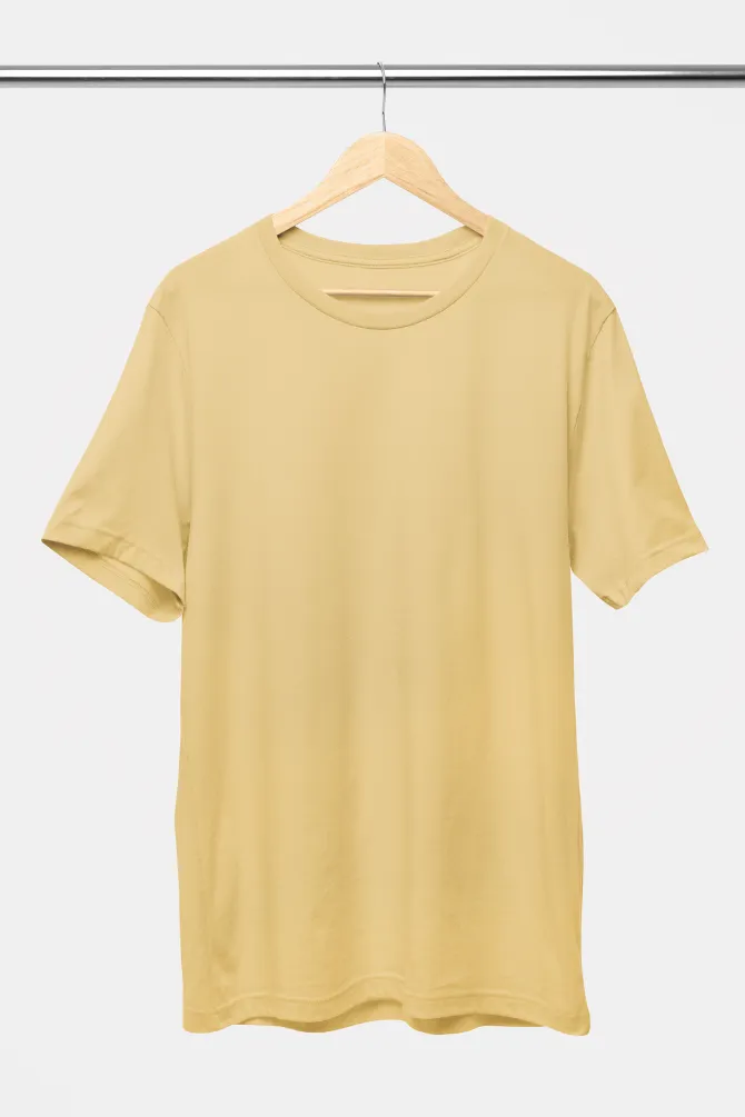 Beige Lightweight Oversized T-shirt for women