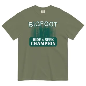 Bigfoot Hide And Seek Champion Men's Relaxed Fit Tee