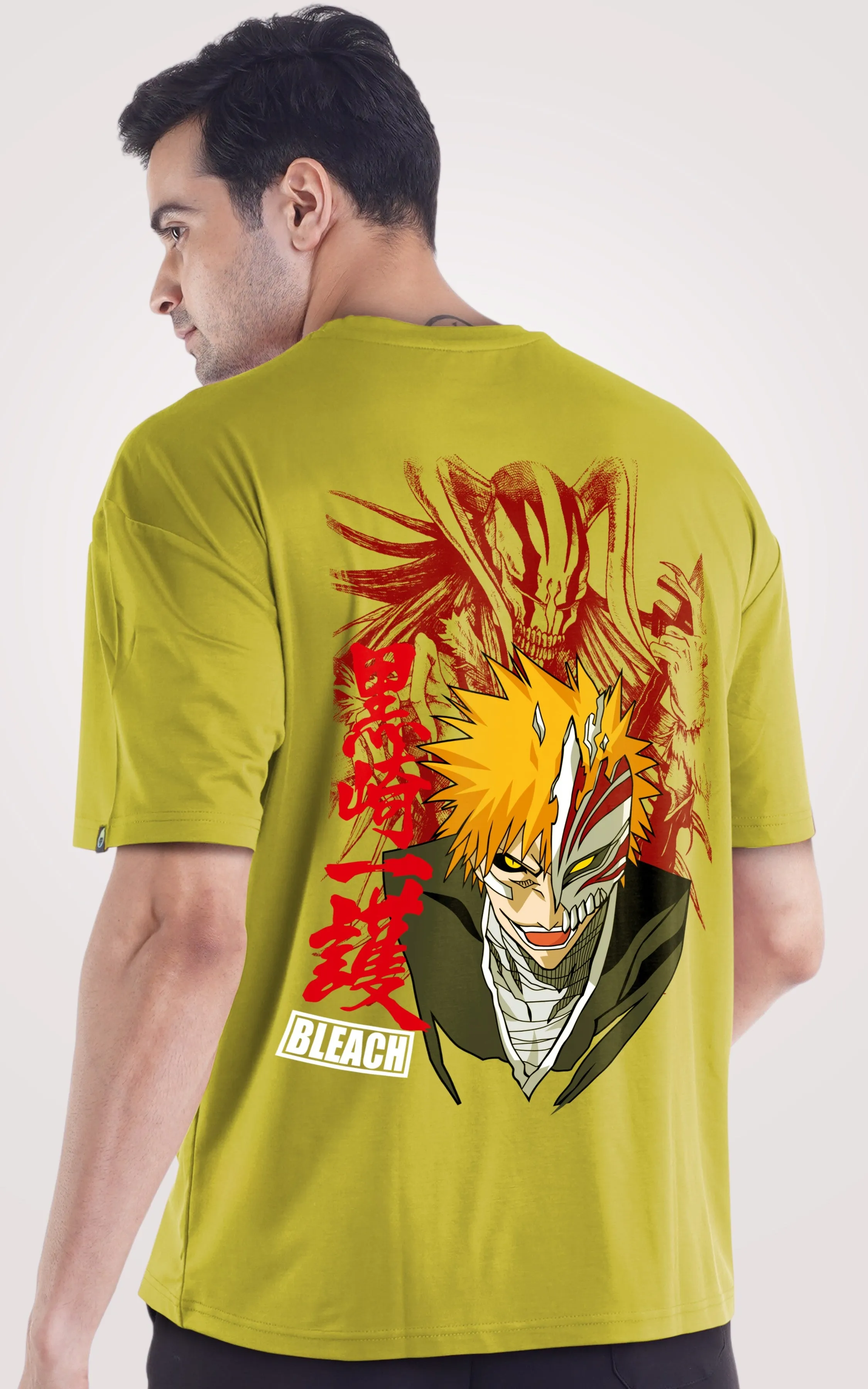 Bleach anime printed oversized tshirt