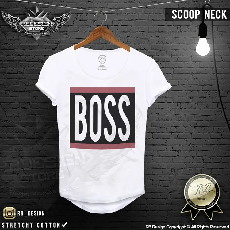 Boss T-shirt Mens Fashion Saying Tee Urban Style Top MD649