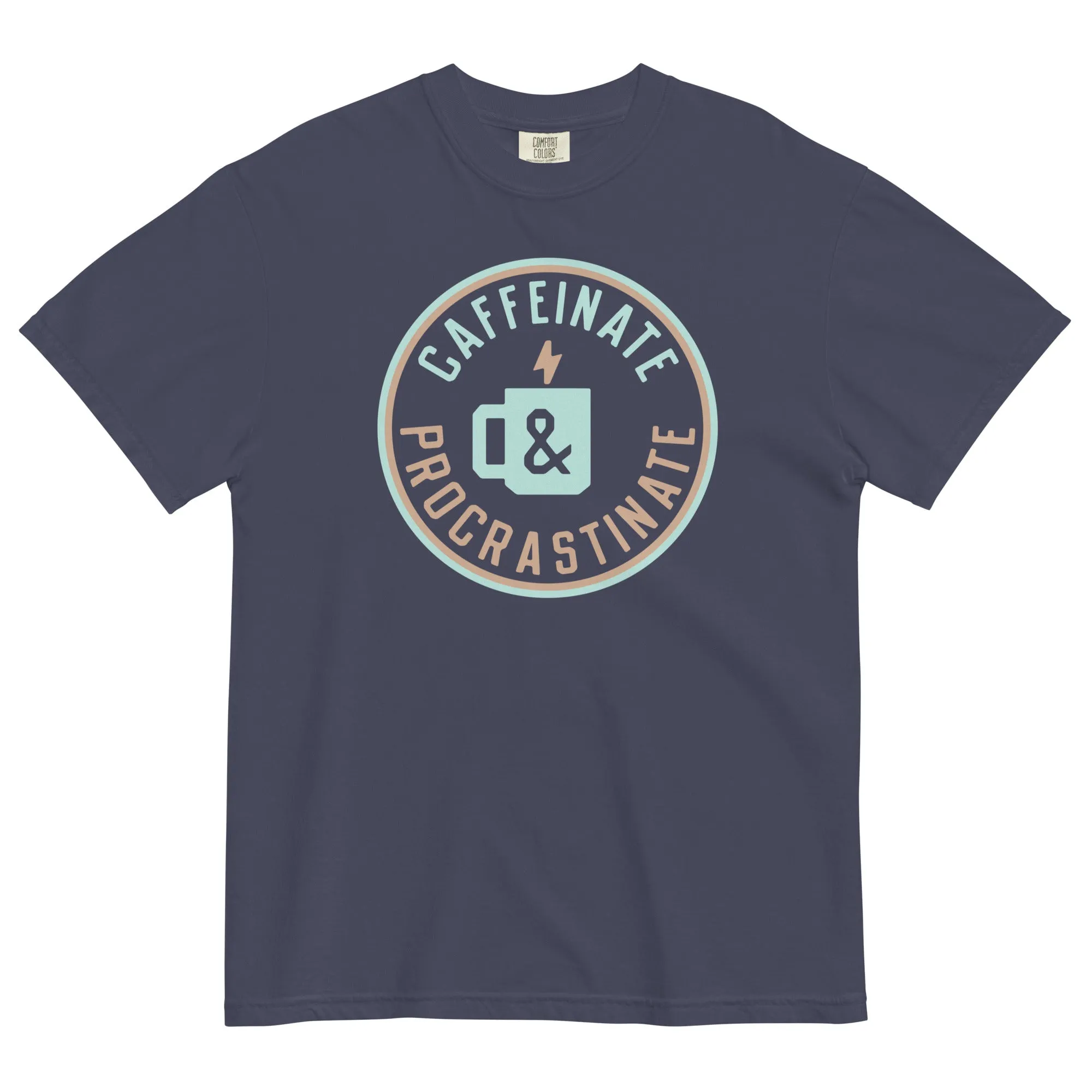 Caffeinate And Procrastinate Men's Relaxed Fit Tee