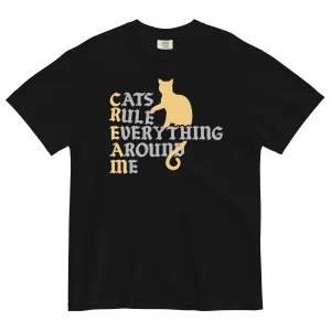 Cats Rule Everything Around Me Men's Relaxed Fit Tee