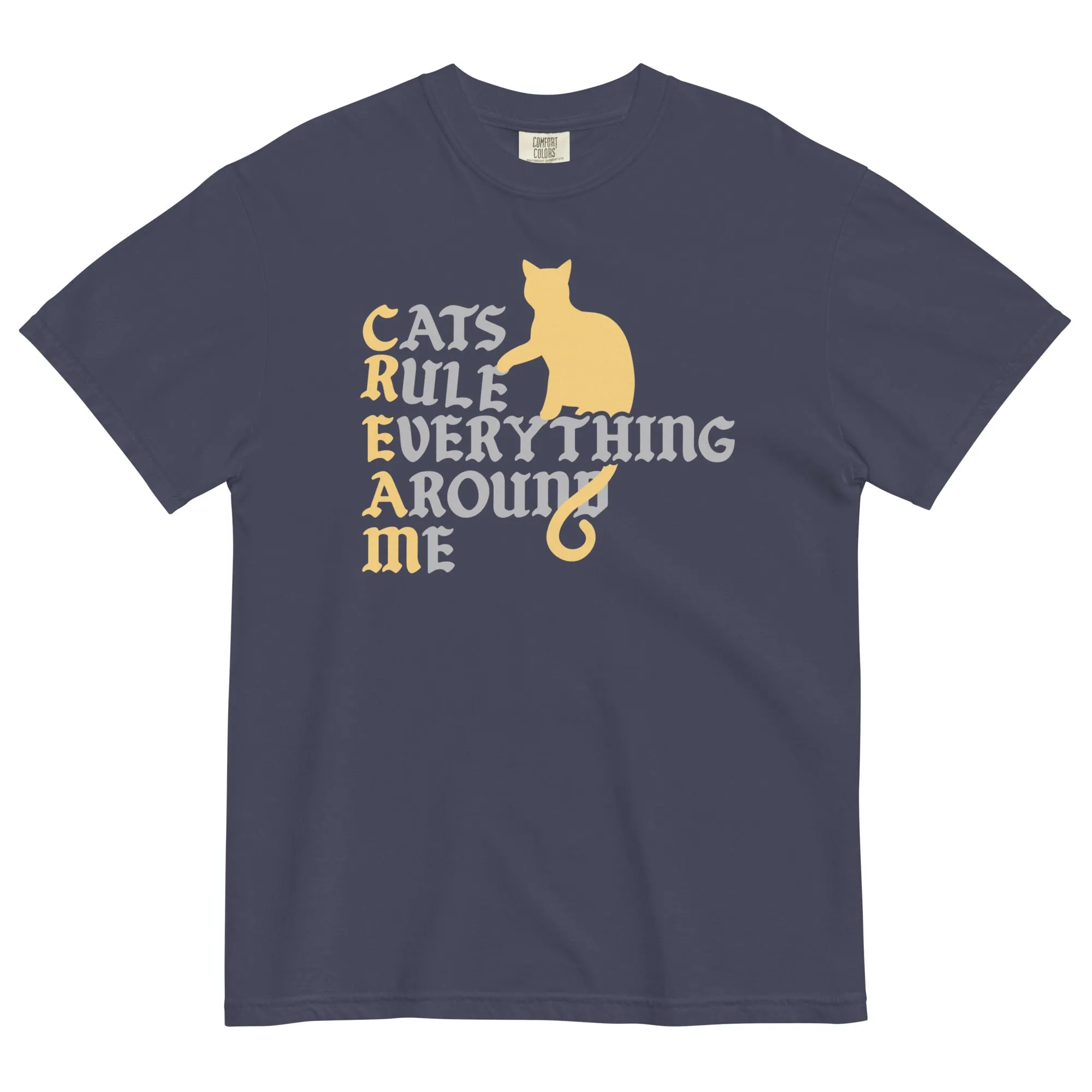 Cats Rule Everything Around Me Men's Relaxed Fit Tee