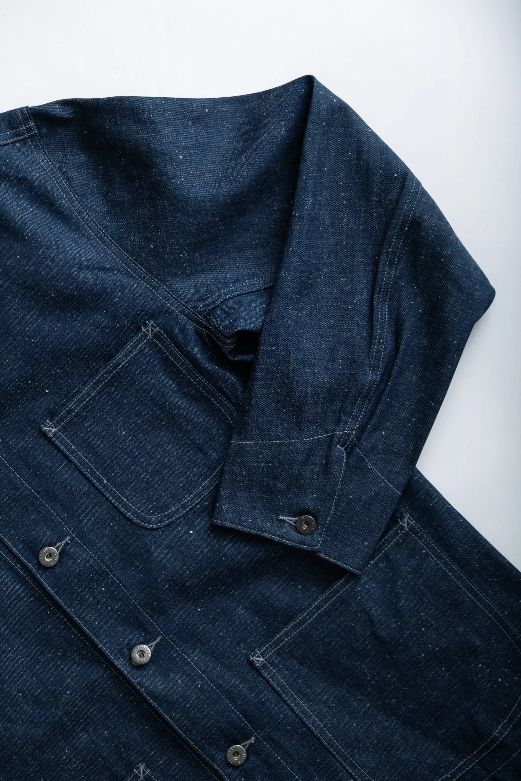 CHORE JACKET - NEP DENIM