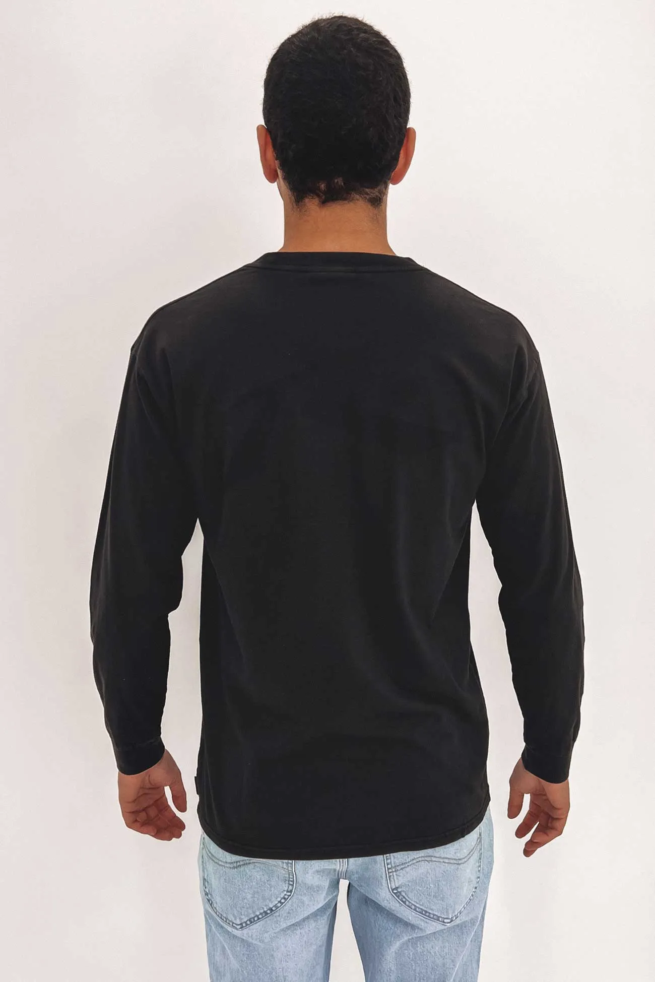 Comp Wash Long Sleeve Tee Black