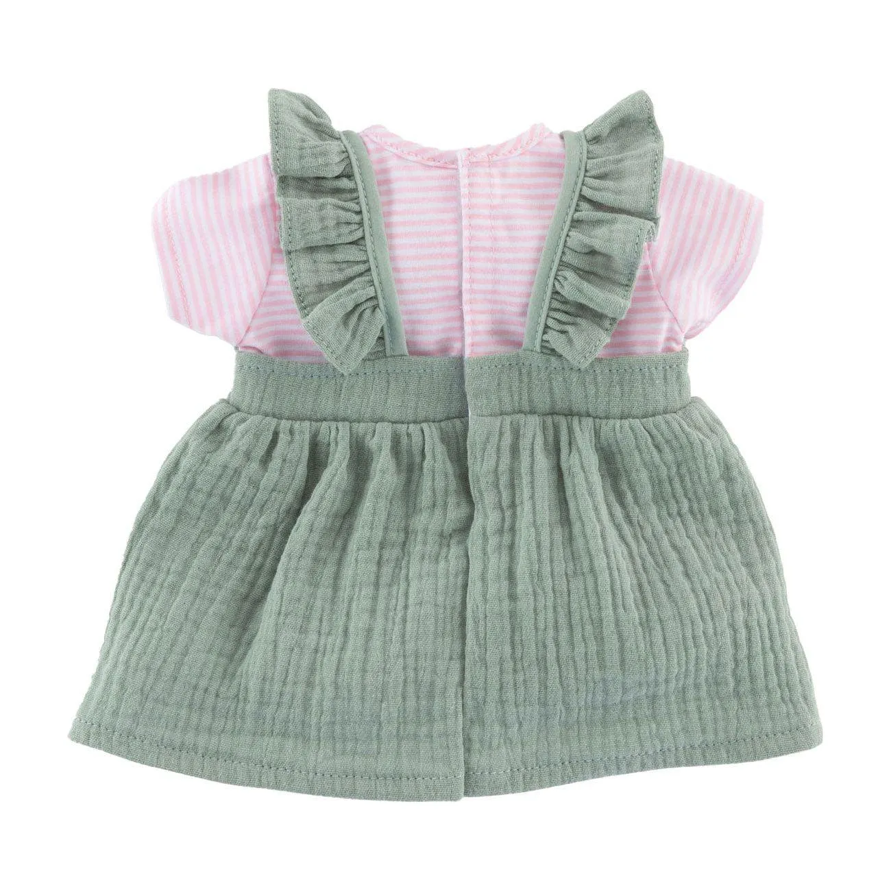 Corolle 12" Doll Outfit Ruffle Dress & T-Shirt