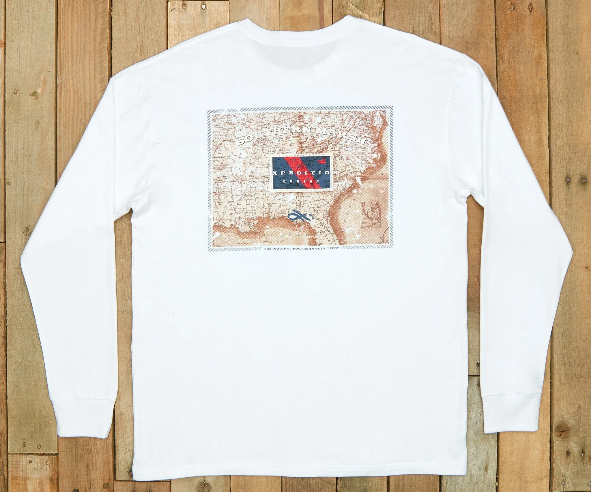 Expedition Series Tee - Flag - Long Sleeve