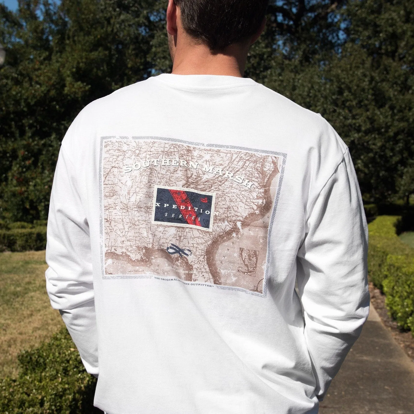 Expedition Series Tee - Flag - Long Sleeve