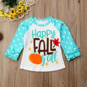 Fall Y'all Ruffle Shirt