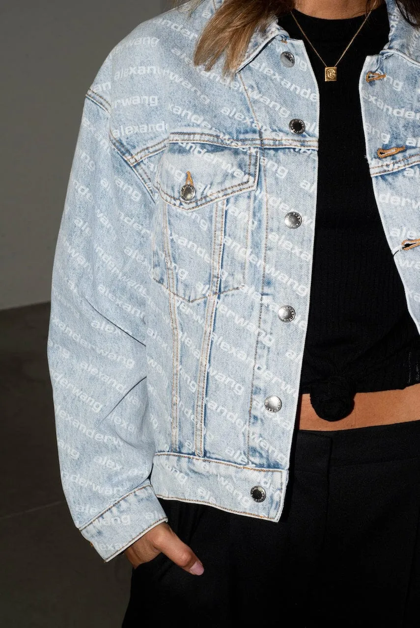 FALLING BACK DENIM JACKET