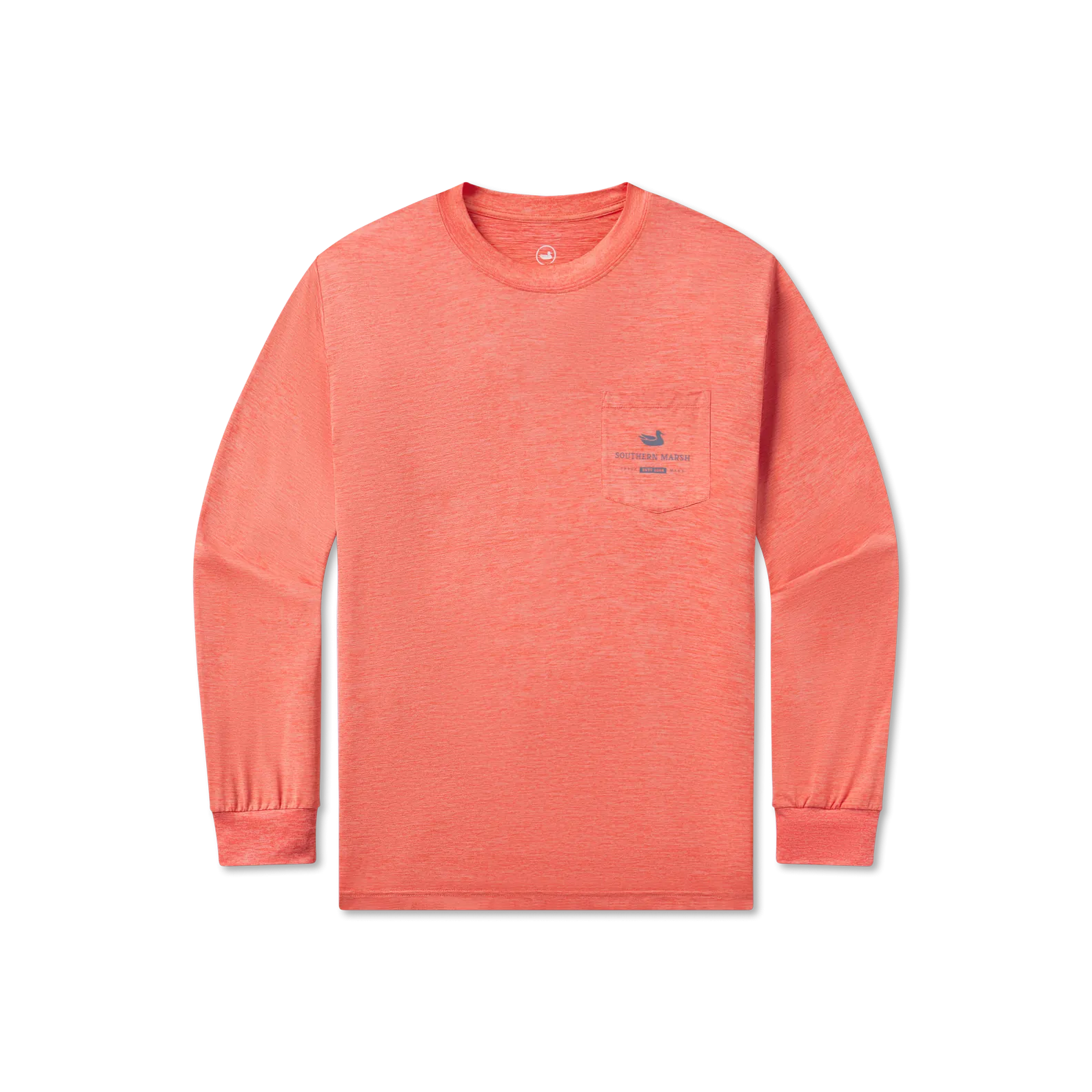 FieldTec™ Heathered Tee - Marlin Merc. Co. - Long Sleeve