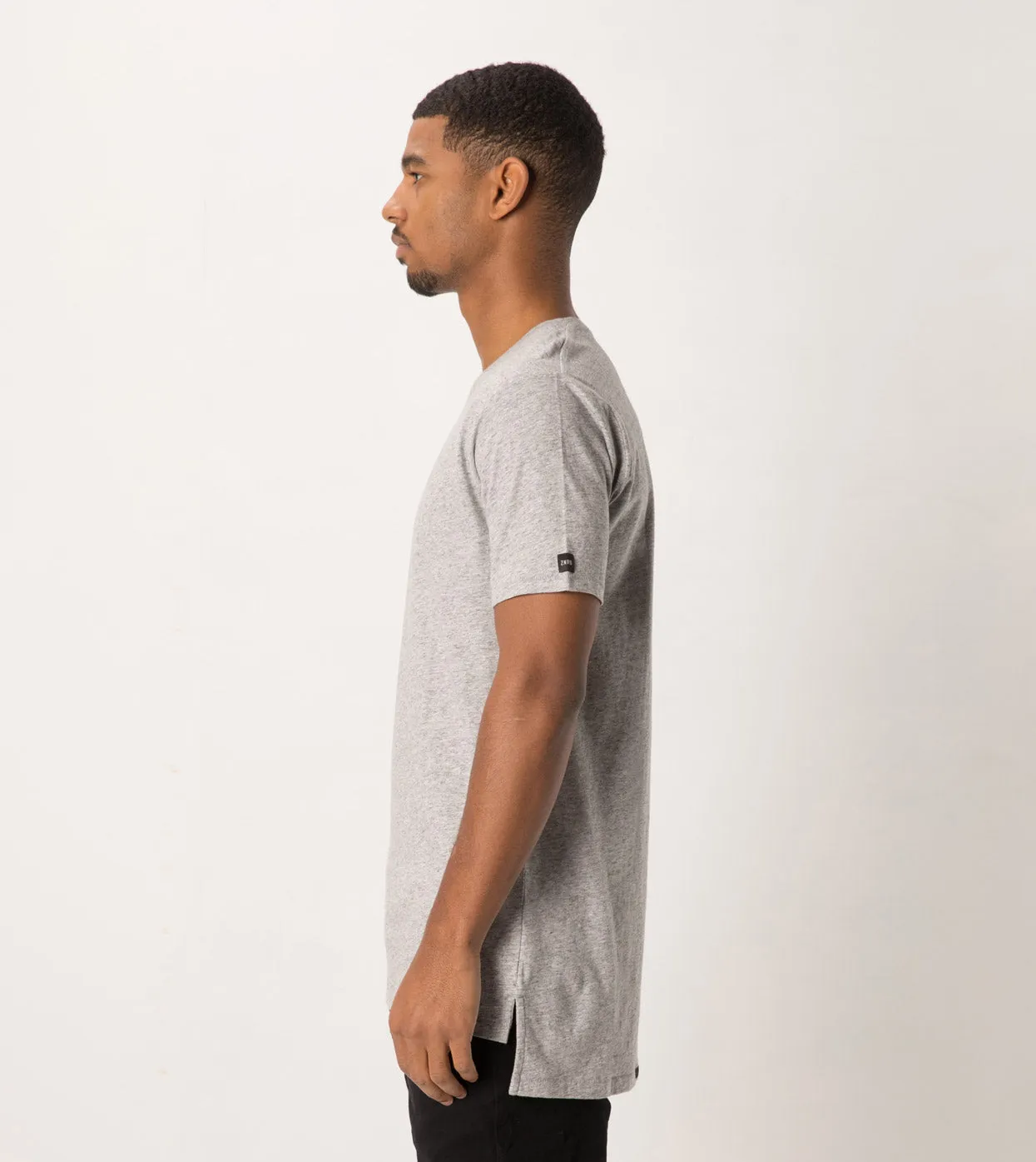 Flintlock Tee Grey Marle V1