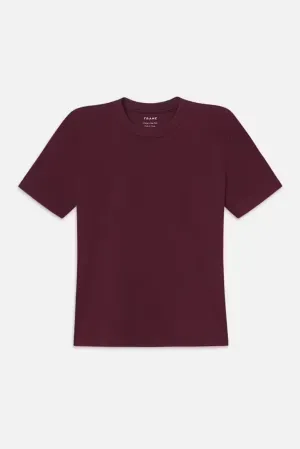 FRAME | The Baby Tee - Burgundy