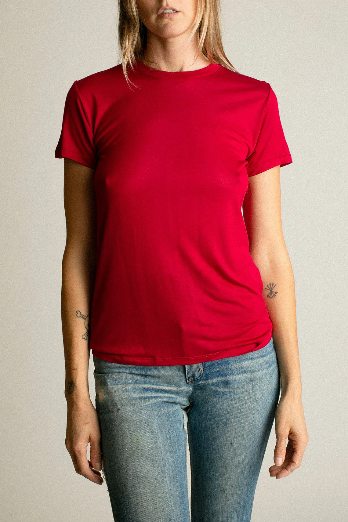 Fuschia Bamboo Tee