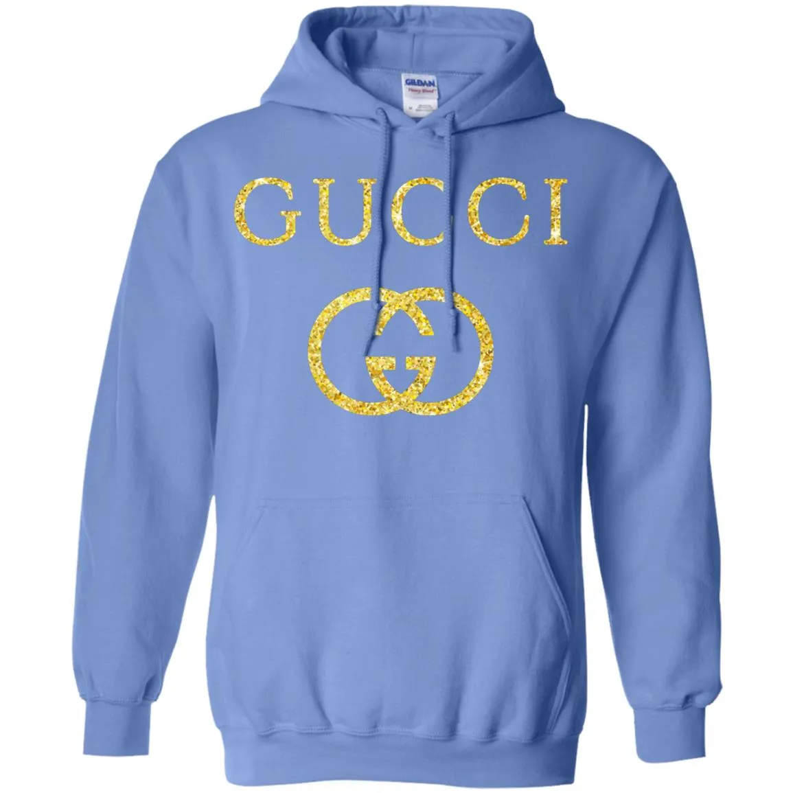 Gucci Logo Vintage Inspired Pullover Hoodie Sweatshirt