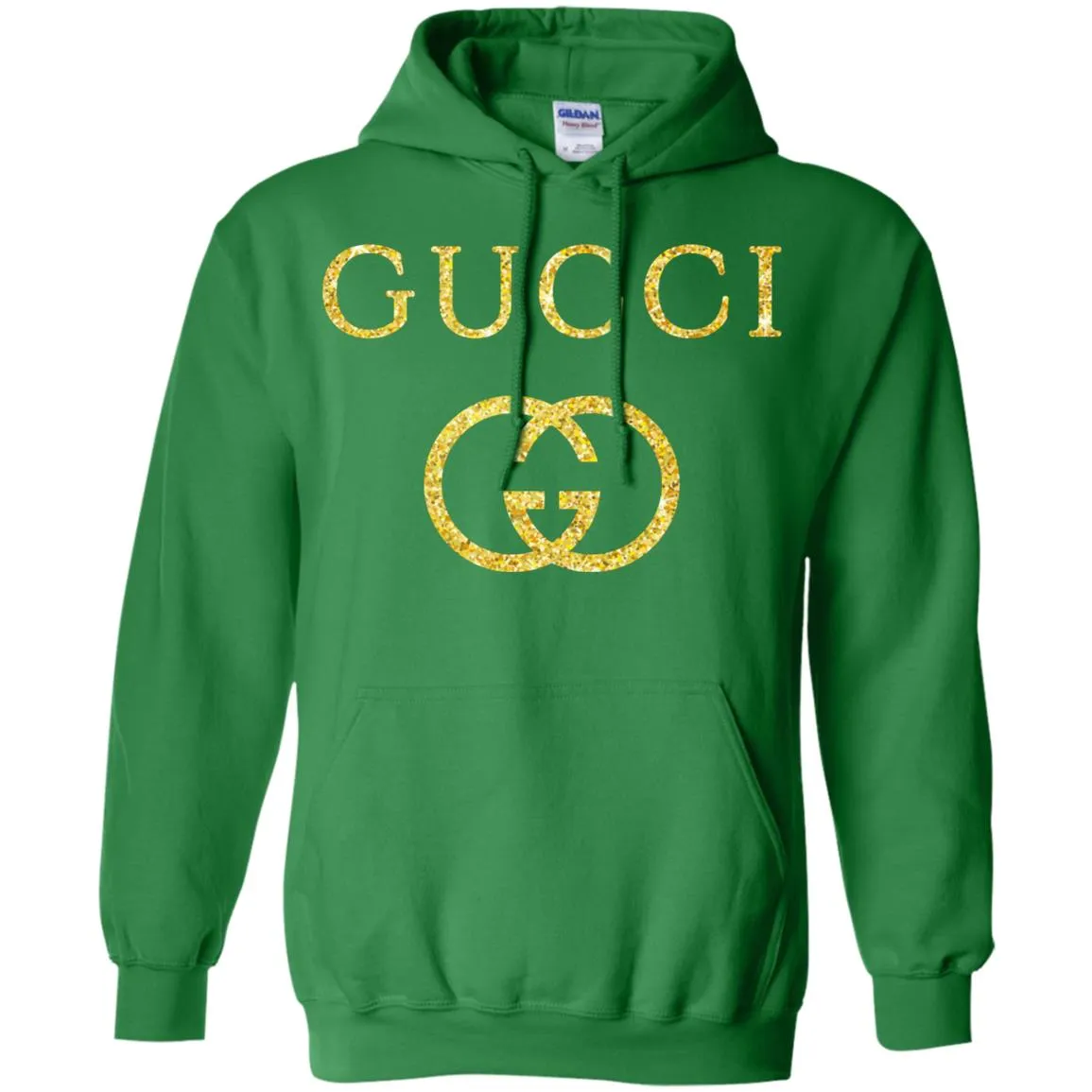 Gucci Logo Vintage Inspired Pullover Hoodie Sweatshirt