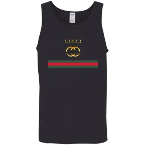 Gucci Logo Vintage Men Cotton Tank