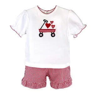 Heart Wagon Shirt & Short Set