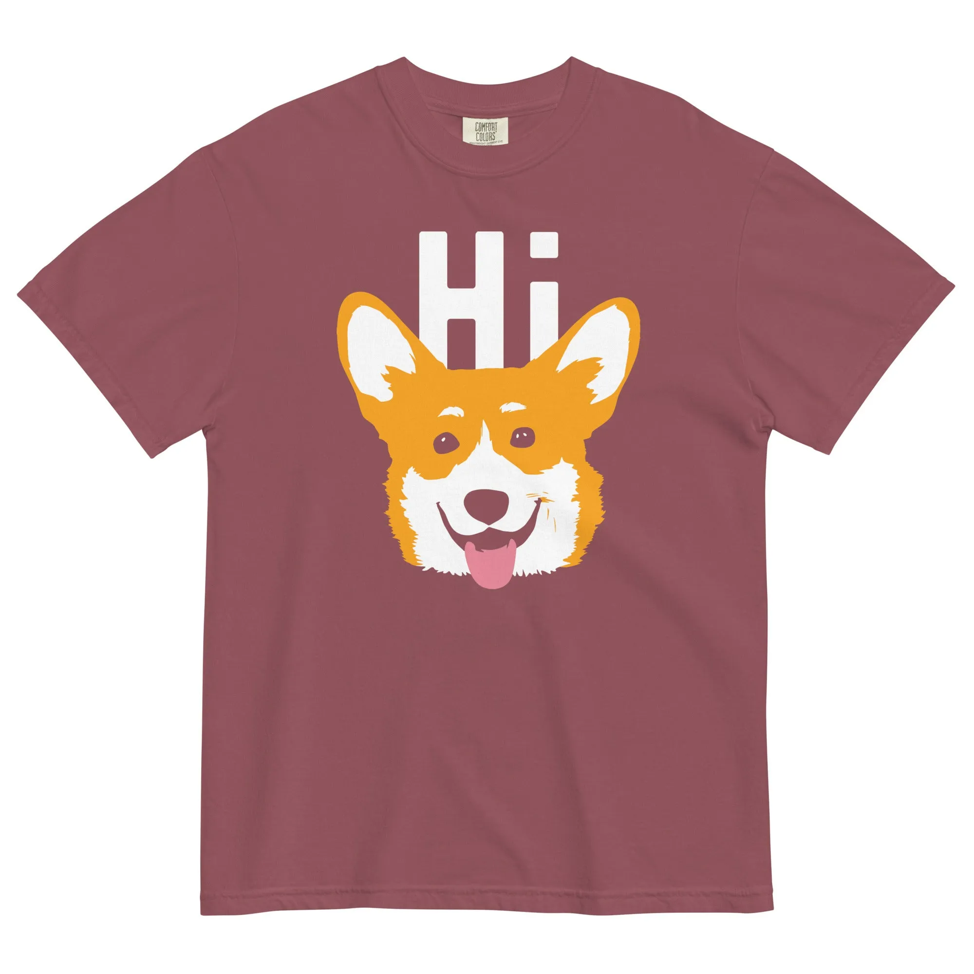 Hi Corgi Men's Relaxed Fit Tee