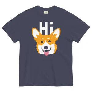 Hi Corgi Men's Relaxed Fit Tee