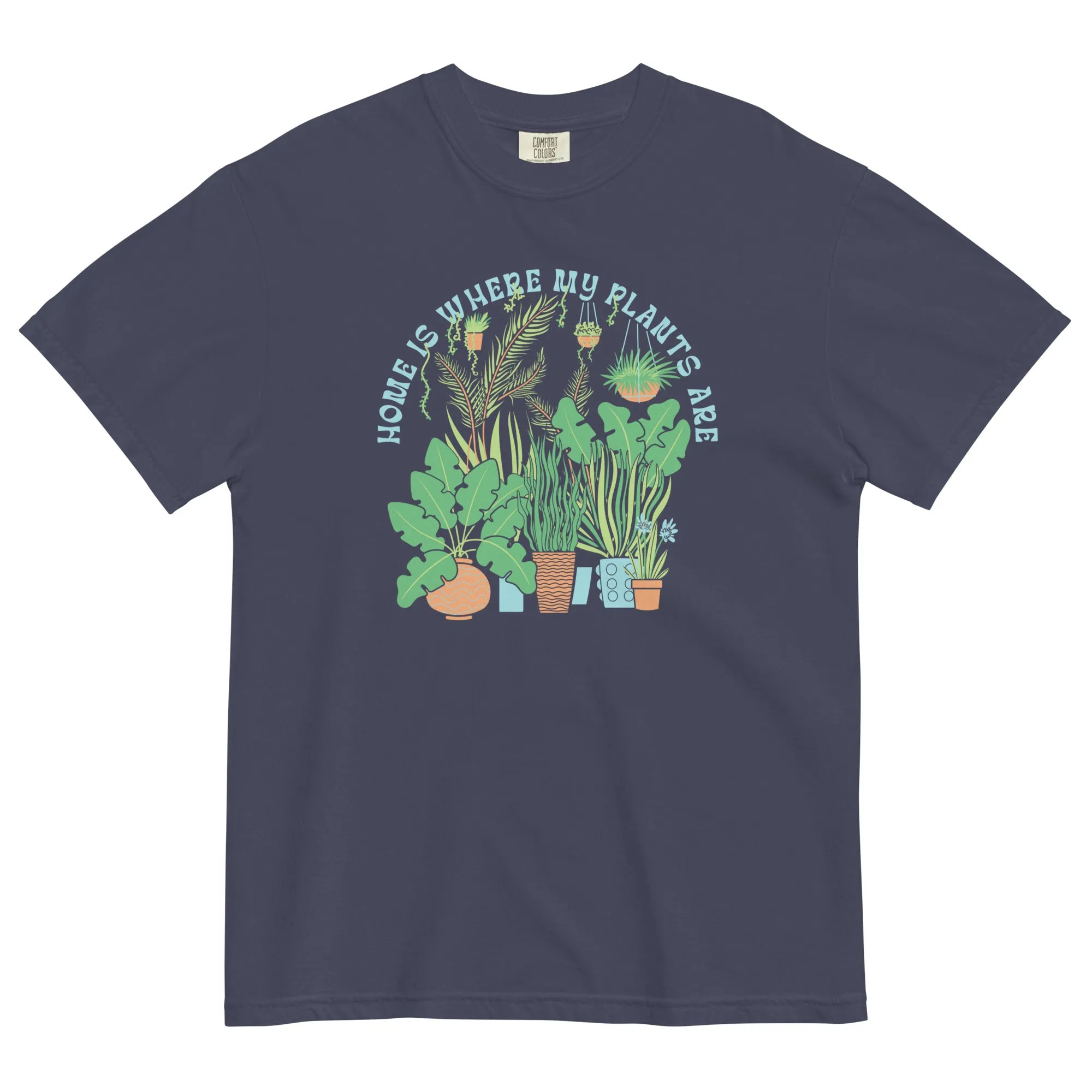 Home Is Where The Plants Are Men's Relaxed Fit Tee