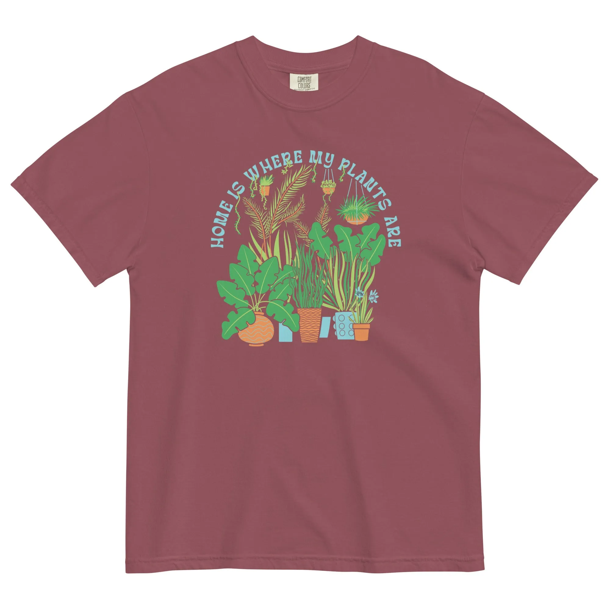 Home Is Where The Plants Are Men's Relaxed Fit Tee