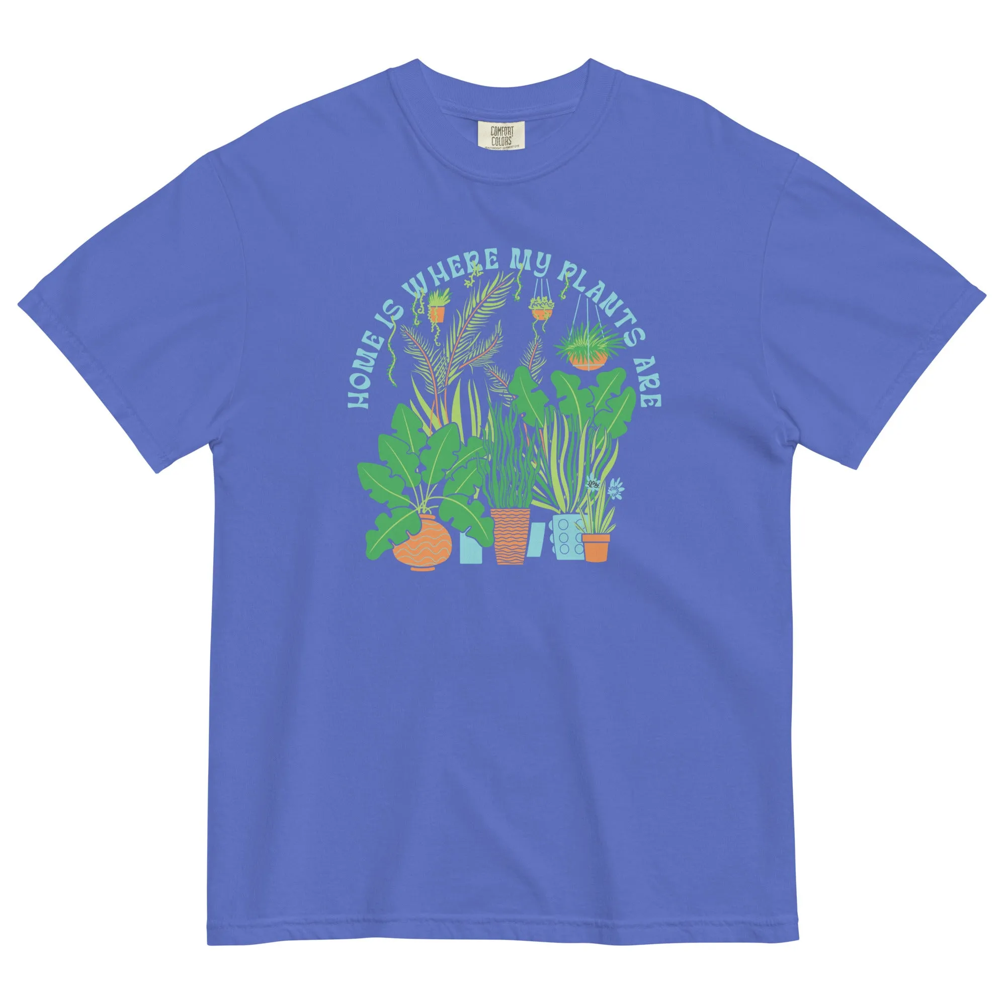 Home Is Where The Plants Are Men's Relaxed Fit Tee