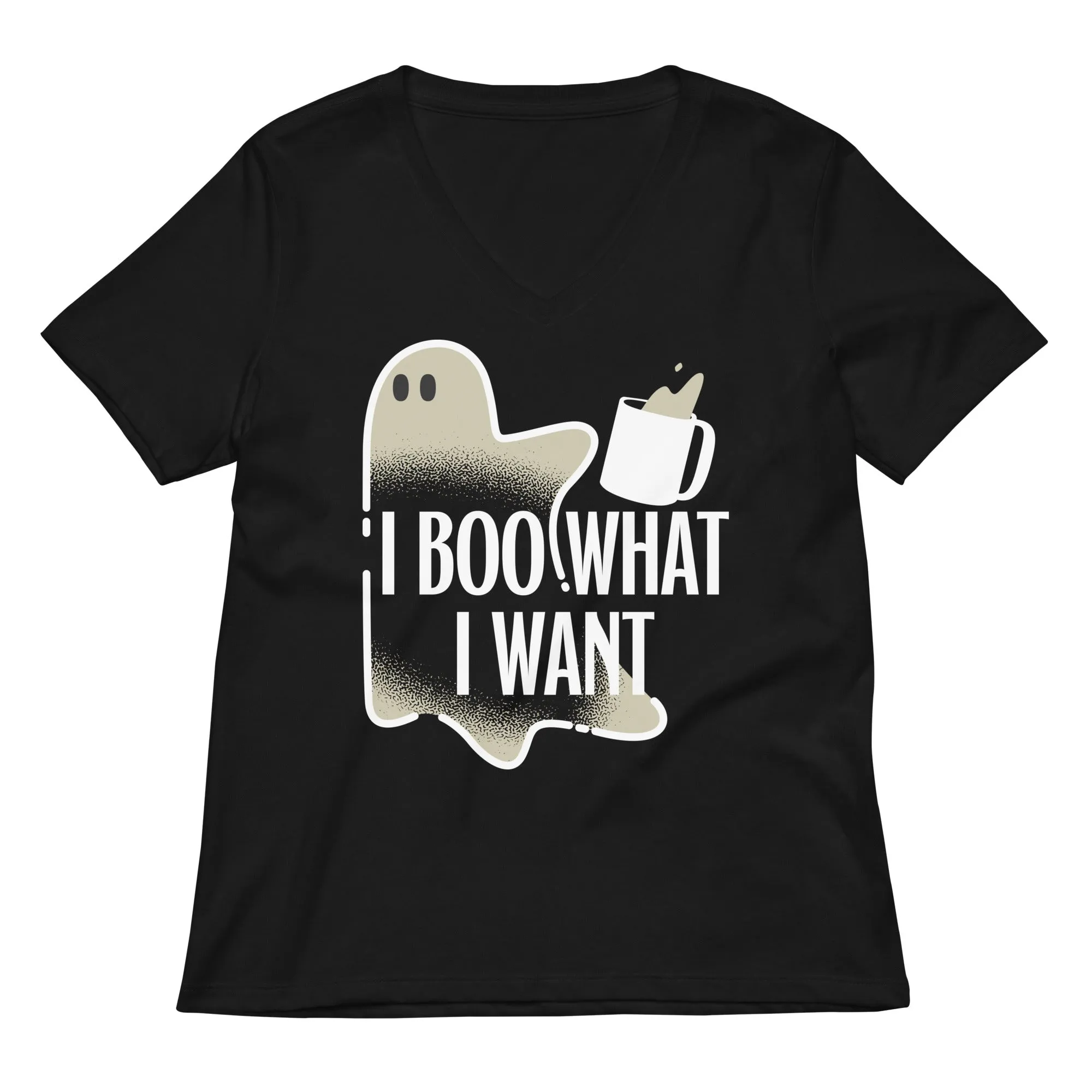 I Boo What I Want Women's V-Neck Tee