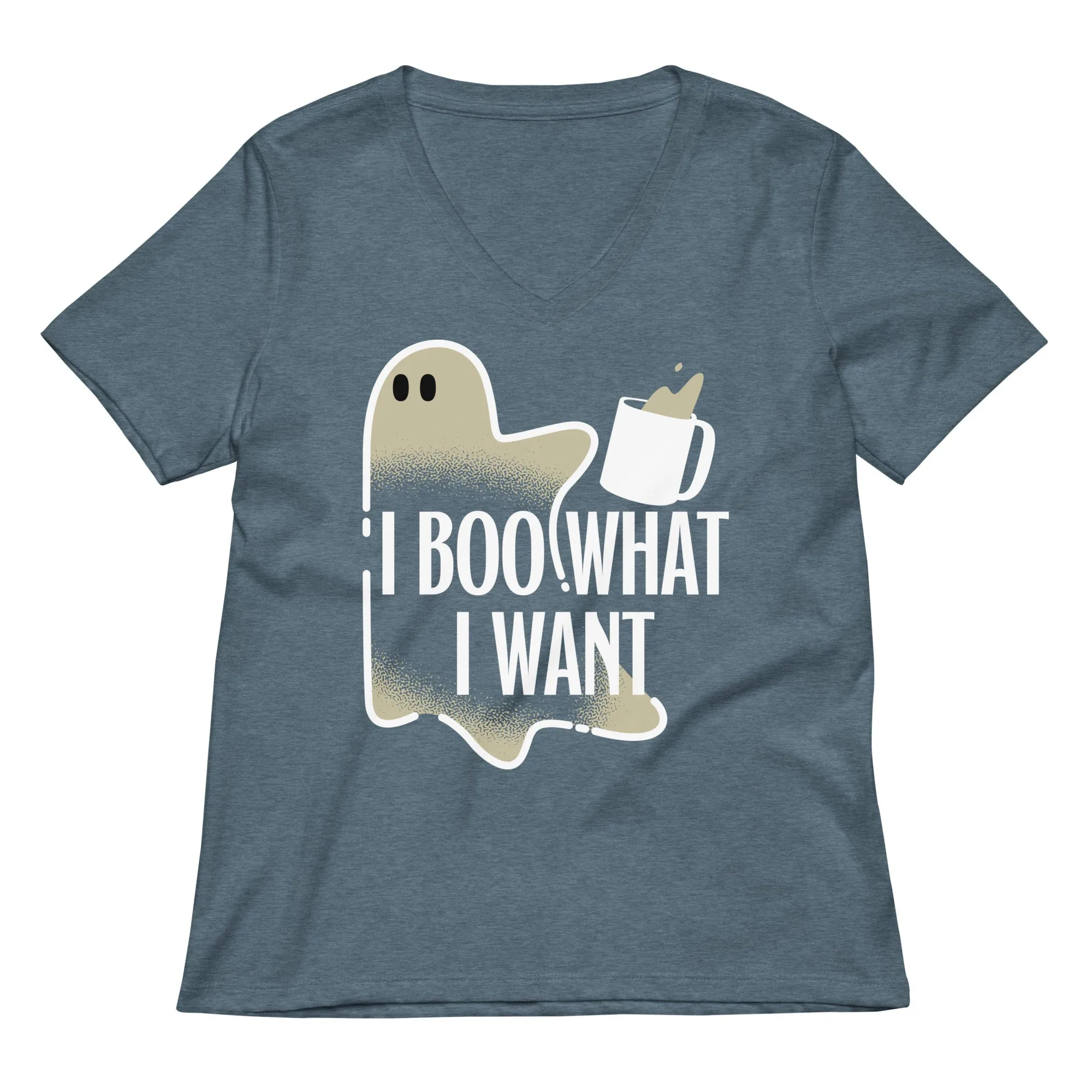 I Boo What I Want Women's V-Neck Tee