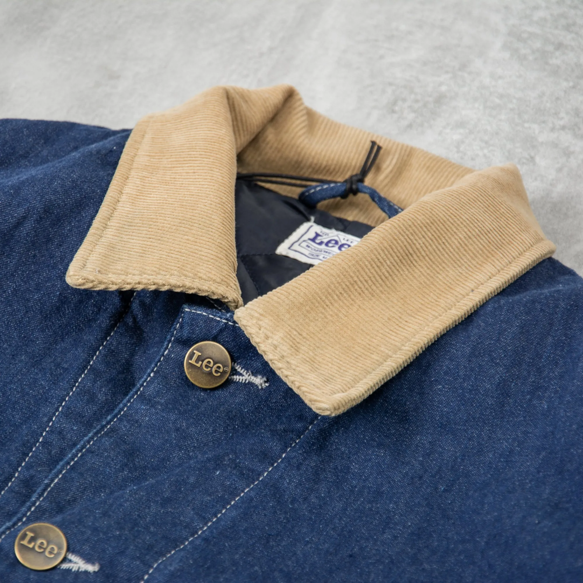 Lee Loco Lined Denim Jacket - Rinsed