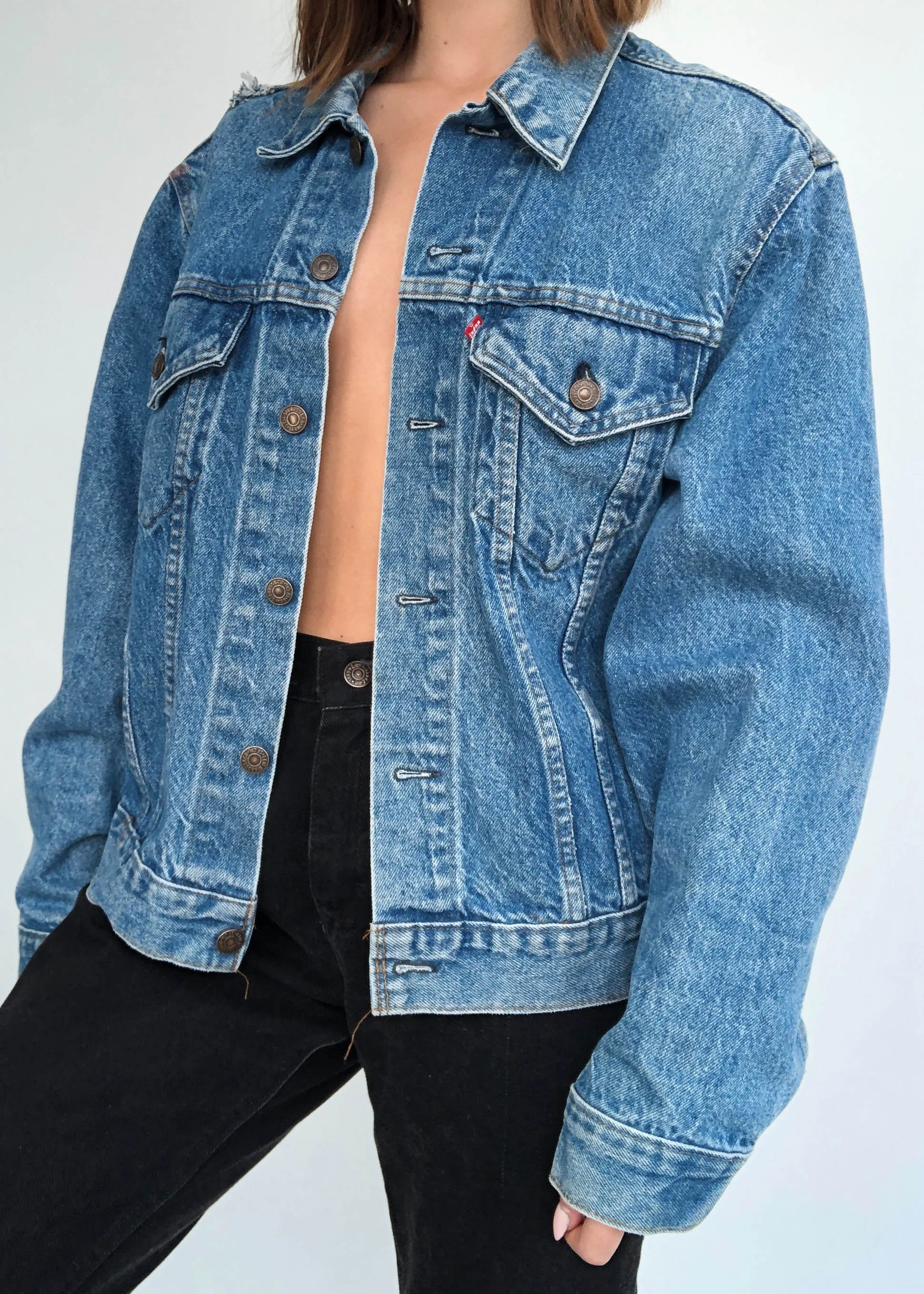 Levi’s Mid Wash Trucker Jacket