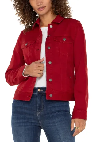 Liverpool Classic Jean Jacket Carnelian