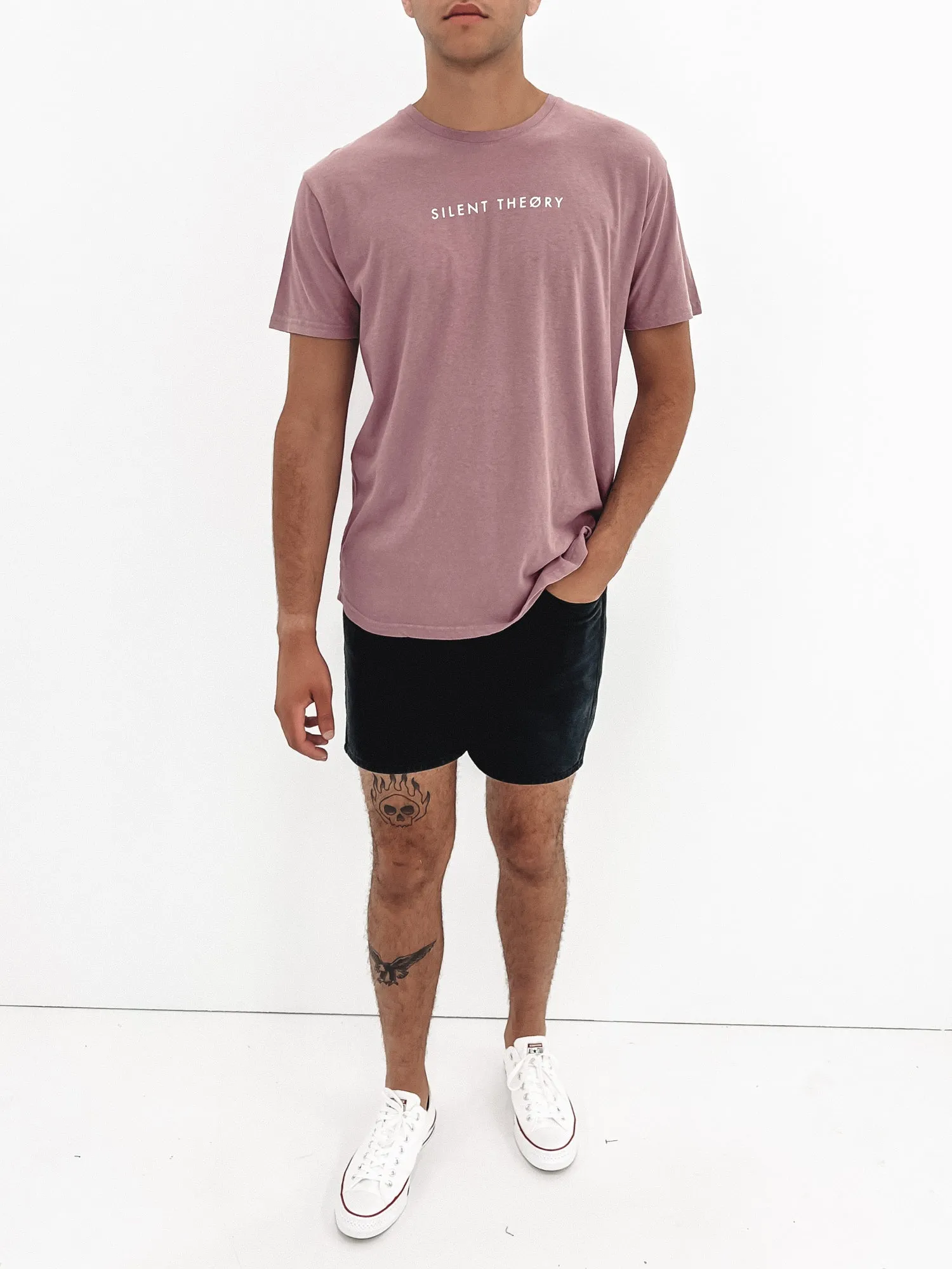 Logo Short Sleeve Tee Lilac