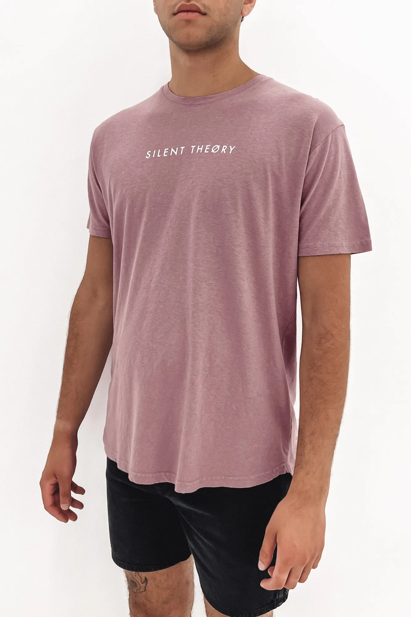 Logo Short Sleeve Tee Lilac