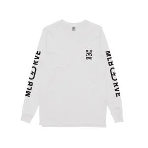 Logo /  White Longsleeve