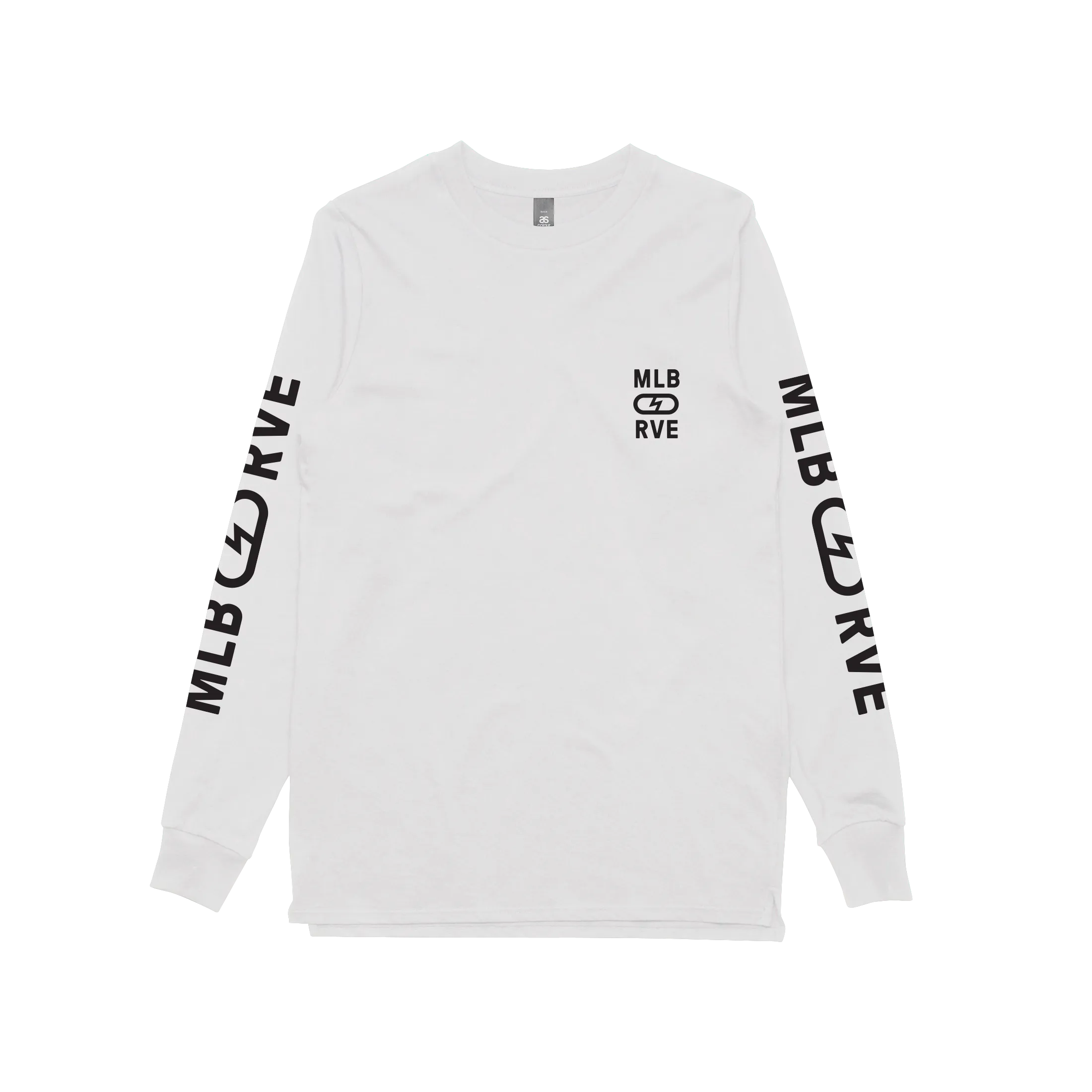 Logo /  White Longsleeve