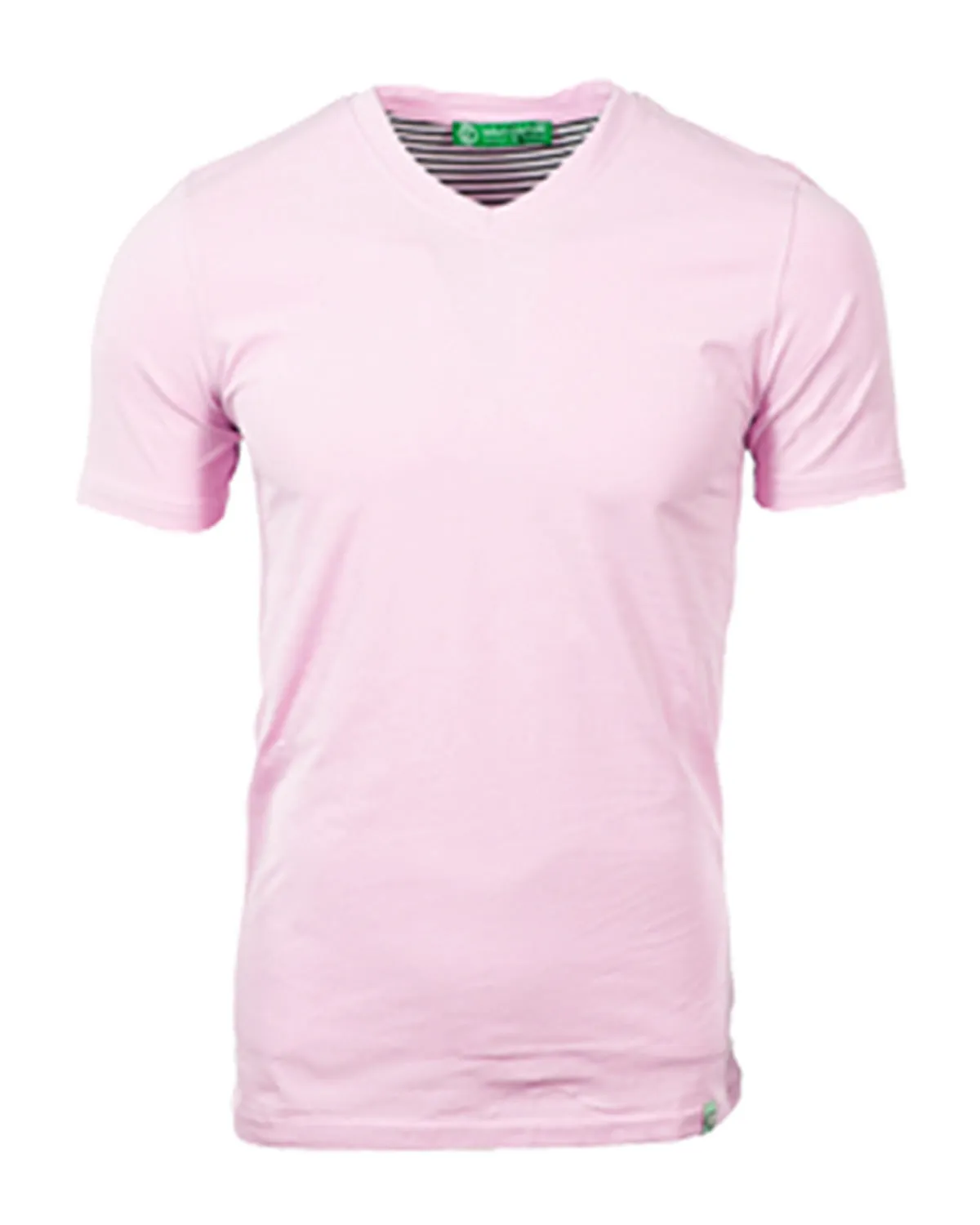 Luxury V Neck Tee Fuscia