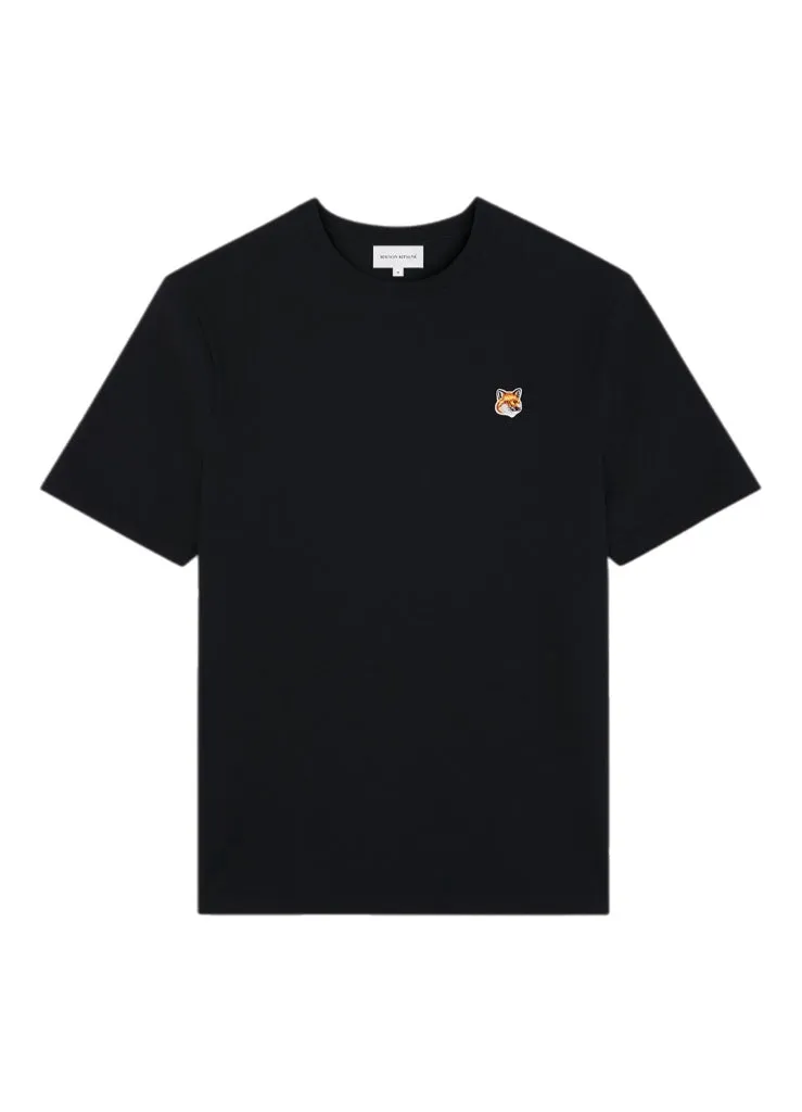 Maison Kitsune Fox Head Patch Regular Tee Shirt