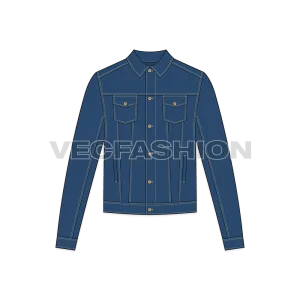 Mens Classic Denim Jacket