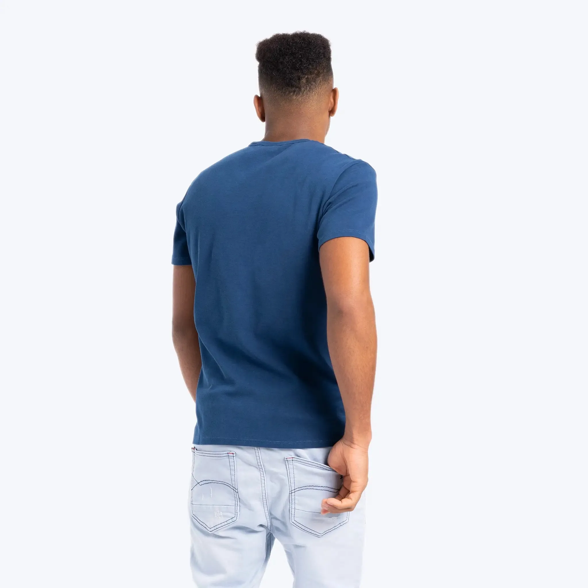 Men's Organic Pima Cotton V-Neck T-Shirt