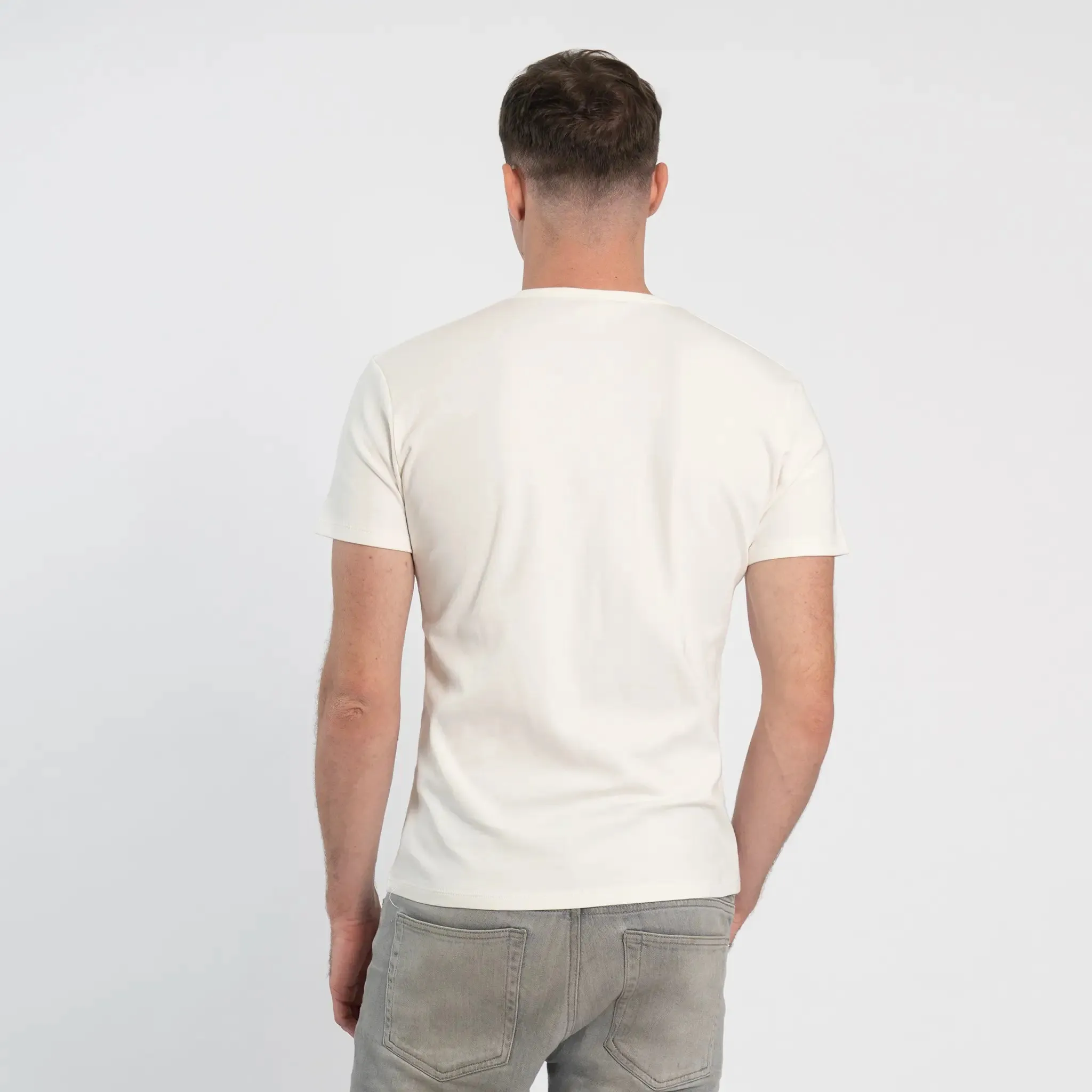 Men's Organic Pima Cotton V-Neck T-Shirt