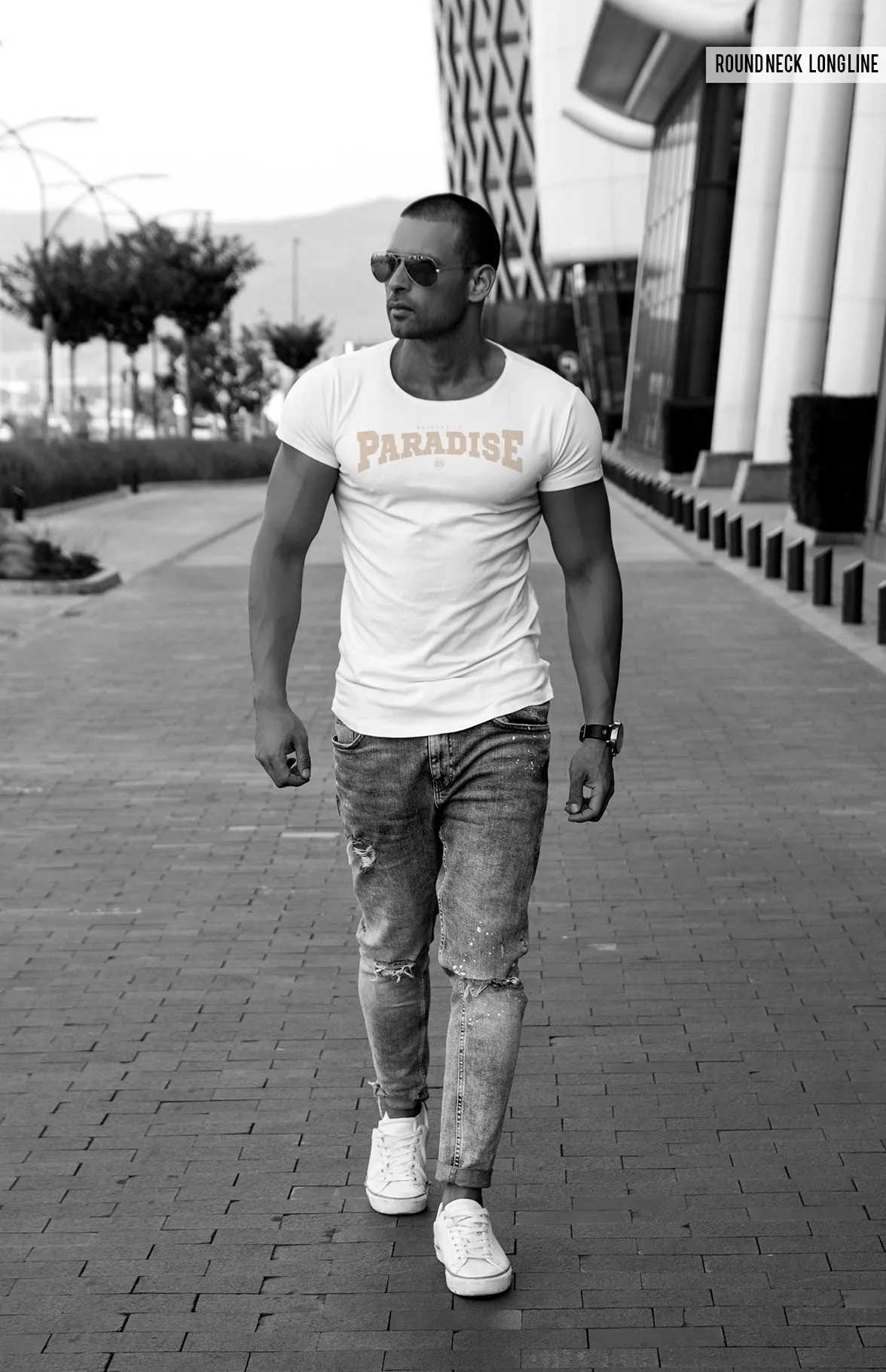 Mens T-shirt "Paradise" MD946