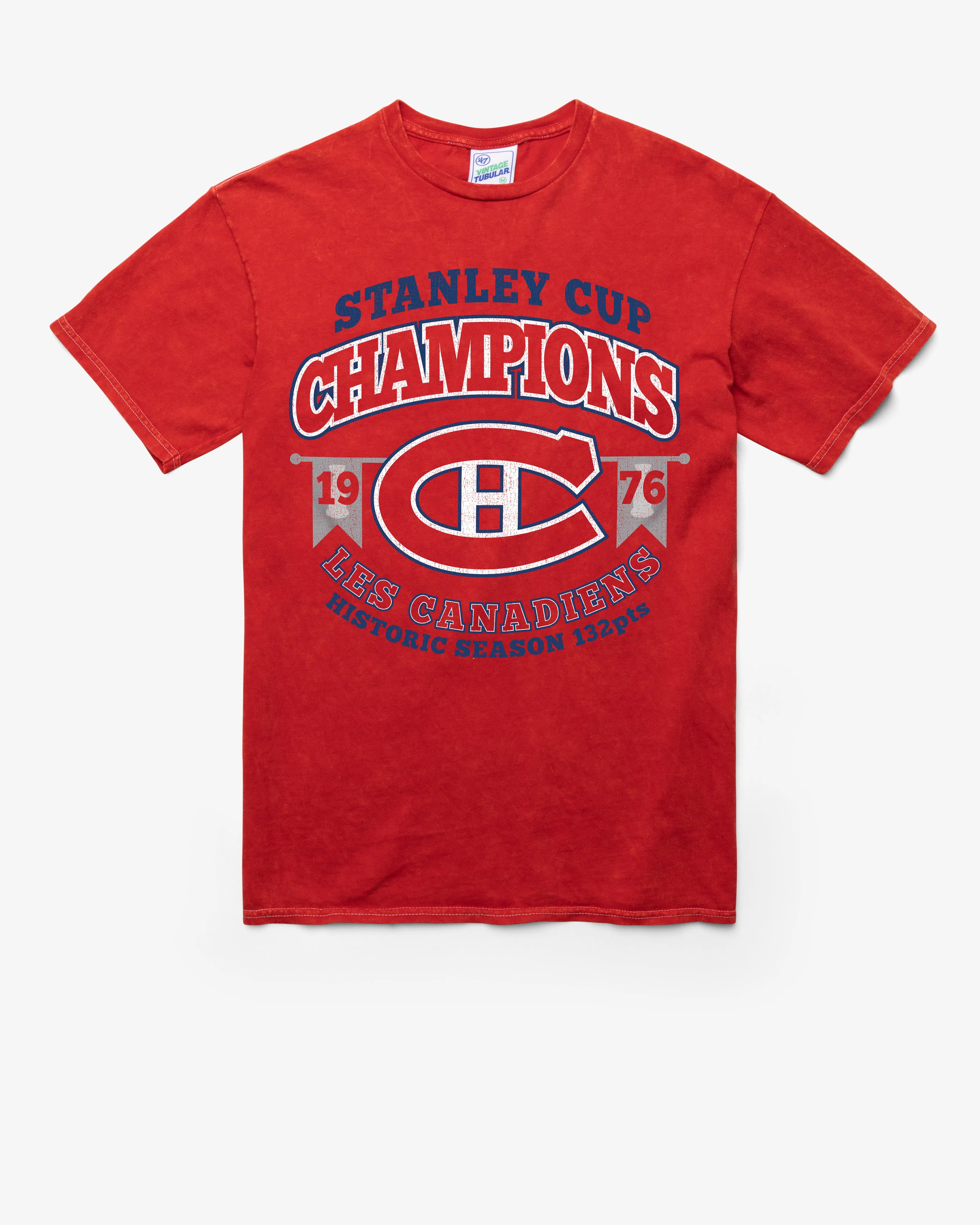 MONTREAL CANADIENS VINTAGE STANLEY LOCKER VINTAGE '47 TUBULAR TEE