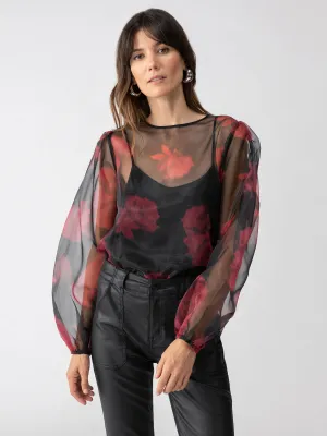 Moody Sheer Blouse Moody Rose