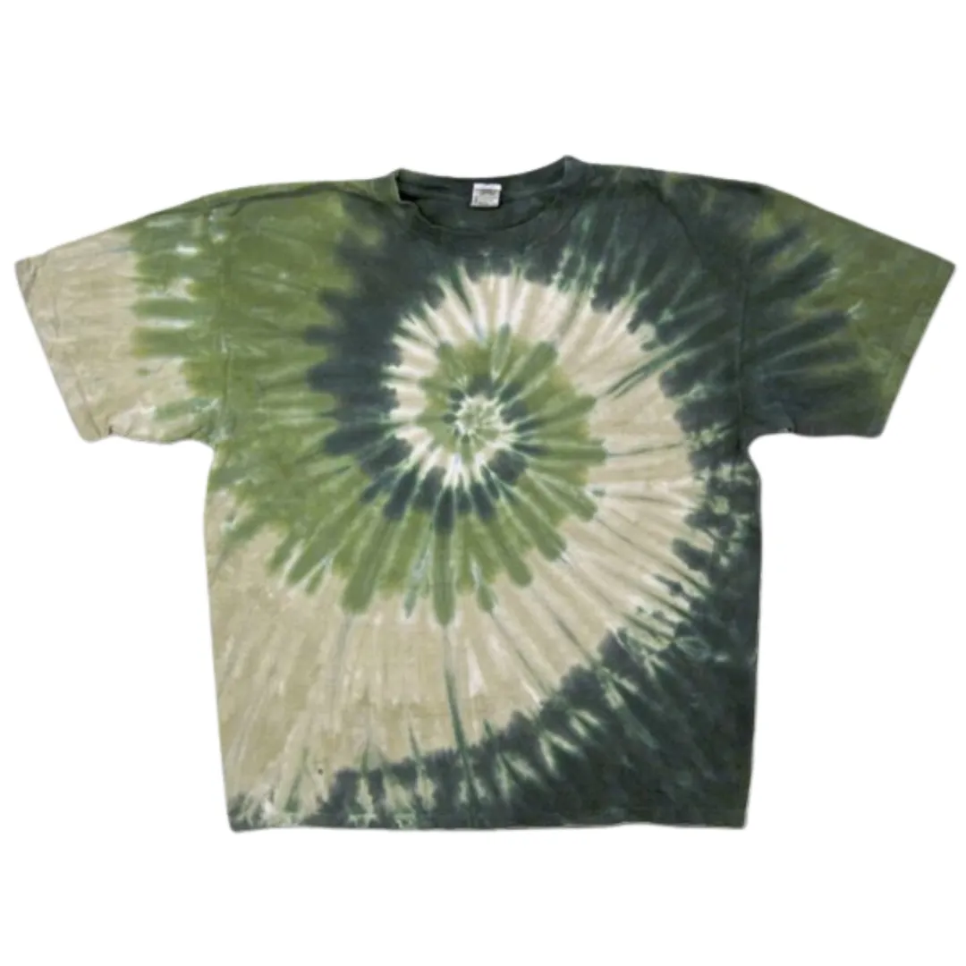 Moss Green Tie Dye t-shirt